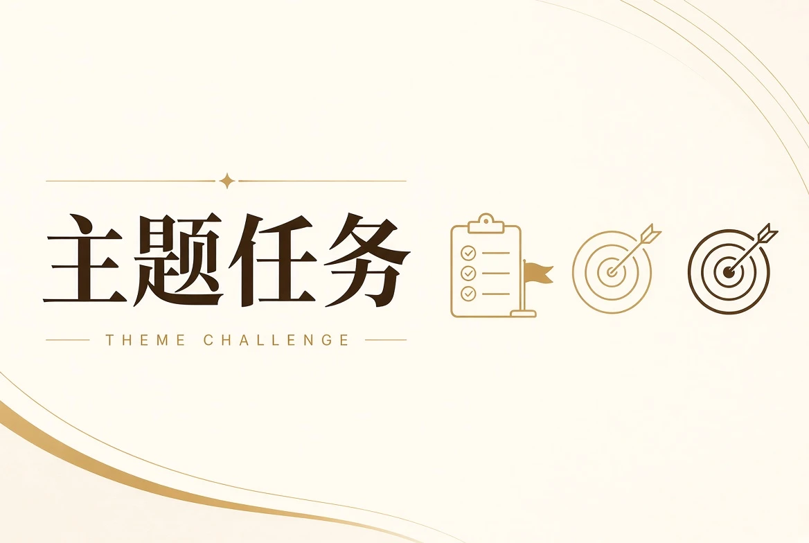 专业主题课与创作任务视觉
